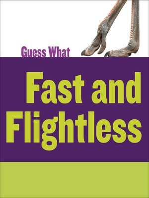cover image of Fast and Flightless